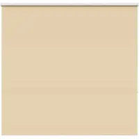 vidaXL Rolgordijn verduisterend 150x175 cm stofbreedte 146,6 cm beige