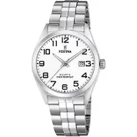 Festina Analoog horloge 'ACERO CLASICO' wit
