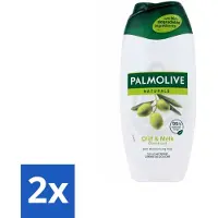 Palmolive 2 x - Naturals - Douchecréme - Olijf & Melk - Natuurlijke ingrediënten - 250 ml - Douchecrème - Olijf - Melk - Natuurlijke Ingrediënten - Hydratatie