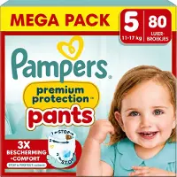 Pampers Premium Protection Pants Maat 5 Voordeelbox - 80 Luierbroekjes (2 x 40) - 11-17 kg