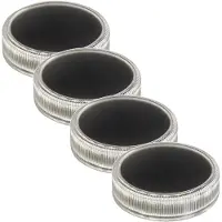 Rabalux 4x Trillo LED-zonne-lamp, 0,3 W, schemersensor, transparant, IP65, artikelnummer 77175