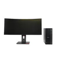 Lenovo ThinkCentre M90t G6 U5 16 512 + ThinkVision T34WD-40 34 UWQHD Docking Intel Core Ultra 5 225-processor E-cores tot 4,40 GHz en P-cores tot 4,90 GHz, Windows 11 Pro 64, 512 GB SSD TLC Opal -