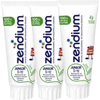 Zendium Junior Tandpasta - 3 x 75 ml - 5 tot 12 Jaar