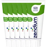 Zendium Extra Fresh Tandpasta - 6 x 75 ml - Voordeelverpakking