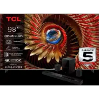 TCL 98c8k Qd-miniled Google Tv 98" (2025) + Q85h Pro Soundbar Tv-bundel