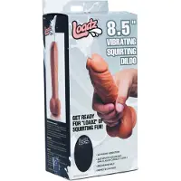 Loadz - Vibrerend Spuitend Dildo - 21,5 cm & Mediumkleurig