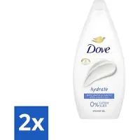 Dove 2 x Hydrate - Douchegel - Sulfaatvrij - 250 ml - Douchegel - Hydratatie - - Sulfaatvrij - Zacht