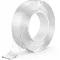Luft Dubbelzijdig tape extra sterk - 3 meter - 3 cm breed - Waterbestendig en Herbruikbaar - Montage - Nano - Plakband - Klussen - Transparante