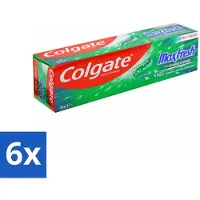 Colgate 6 x Tandpasta Maxfresh Cleanmint 100 ml - Tandpasta - Tanden Reinigen - Tandsteen Verwijderen - Tandbederf Bestrijden - Frisse Adem
