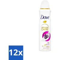 Dove 12 x - Deospray - Acai Bes & Waterlelie - 150 ml - Go Fresh - Acai Bes - Waterlelie - Deodorant - Antitranspirant