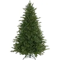 Youjia Kunstkerstboom, 180 cm, met 1821 vlamvertragende toppen, inklapbaar metalen voet