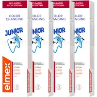 Elmex Junior Professional Anti-Cariës Tandpasta - 4 x 75 ml - 6-12 jaar