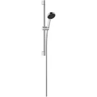 Hansgrohe Activera S - Set met douchekop, douchestang en slang, 2 straalsoorten, EcoSmart+, Water Boost, chroom 28863000