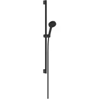 Hansgrohe Activera S - Set met douchekop, douchestang en slang, 2 straalsoorten, EcoSmart+, Water Boost, matzwart 28864670
