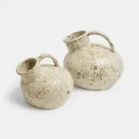 Loberon Vase 2er Set Gravière