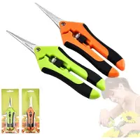 Famanu – Set van 2 kleine precisie snoeischaren, professionele takkenschaar voor het trimmen van bonsai, bomen, planten, bloemen, groenten en fruit