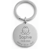 Yehwang Sleutelhanger Mijn Baby Zilver