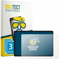 BROTECT - Screenprotector voor Teclast M50T - Folie Beschermfolie Beschermglas matte 3 Stuks