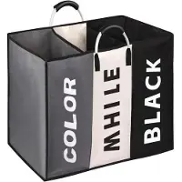 OEM Aluminium wasmand met opvouwbaar design - voor het sorteren van was - 60 x 32 x 50 cm