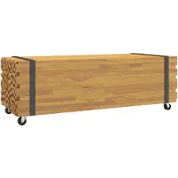 vidaXL Salontafel 110x45x35 cm massief teakhout