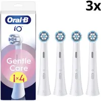 Oral-B iO Gentle Care Opzetborstels - 3 x 4 Stuks - Wit