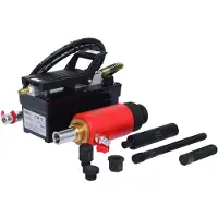 Ks Tools 440.9995 Hydraulische eenheid 22t, met lucht-hydraulische pomp, 13-delig