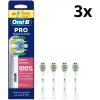 Oral-B Oral B Pro Floss Action Opzetborstels - 3 x 4 stuks