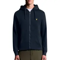 Lyle & Scott Gebreid vest navy