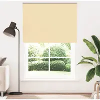 vidaXL Verduisteringsgordijn, beige, 160x230 cm, stofbreedte 156,6 cm