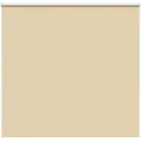 vidaXL Rolgordijn verduisterend 165x130 cm stofbreedte 161,6 cm beige