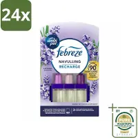 Ambi Pur - 3Volution - Navulling - Lavendel - 20 ml - Voordeelverpakking - 24 stuks - Geurverspreider - Geurnavulling