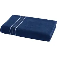 MOODIT Badlaken Empress - Navy Blue - 100 x 150 cm - Blauw - Katoen