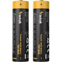 Technik Oplaadbare Batterij Li-Ion 18650 - 3400 mAh - 3.7V - Cilindrische Accu - 2 stuks