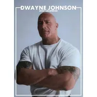CalendarsRUs Dwayne Johnson A3 Kalender 2027