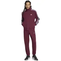 Adidas Trainingspak sering / wijnrood