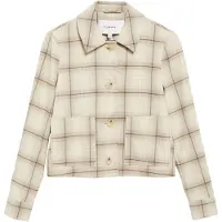 Comma Tussenjas beige / lichtbeige / bruin