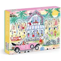De Michael Storrings "Roaring 20s Beach House" puzzel, bestaande uit 1000 stukjes