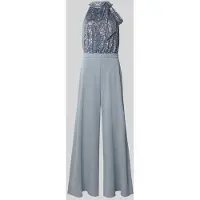 Swing regular fit jumpsuit met paillettenafwerking