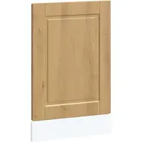 vidaXL Vaatwaspaneel Porto 45x1,5x57 cm bewerkt hout artisanaal eiken