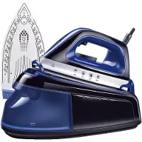 OEM Stoomstrijkijzer, 2400W vermogen, 1 liter waterreservoir, stoomafgifte van 40-60 gram per minuut, keramische zool, 360° draaibaar snoer