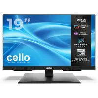 Cello 19-inch LED Smart TV van Samsung met Tizen besturingssysteem, triple tuner, uitstekende geluidskwaliteit, Bluetooth, Wi-Fi en de Tizen app store
