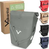 Famanu 2-in-1 fietstas, waterdicht TPU-materiaal, met flexibele inhoud en een laptopvak - ideaal voor fietsen en reizen
