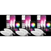 Philips Hue Kaarslamp White and Color E14 6-Pack