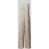 Apricot Jumpsuit van viscose met all-over motief