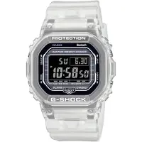 Casio Herenhorloge G-SHOCK DW-B5600G-7ER, wit, sportief, schokbestendig