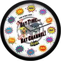 DC Comics Batman & Robin Wall Clock Veelkleurig Kinderen