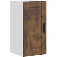 vidaXL Keukenbovenkast Porto bewerkt hout gerookt eikenkleurig