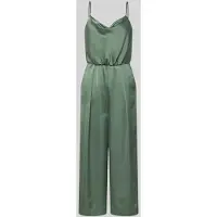 Jake*s Cocktail Jumpsuit van satijn met cascadehals