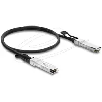 DeLOCK Twinax Cable QSFP+ male to QSFP+ male 40 Gbps 1 m