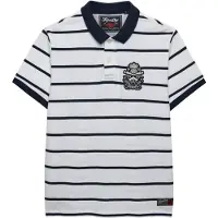 Superdry Shirt navy / wit